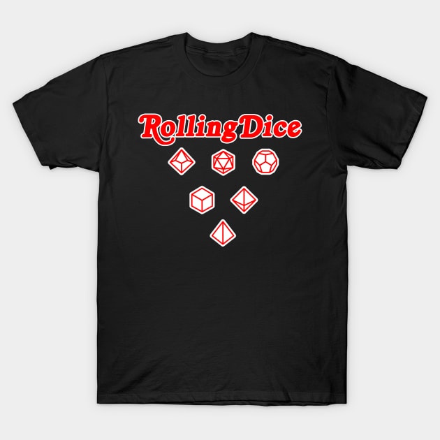 Rolling Dice T-Shirt by OfficialTeeDreams